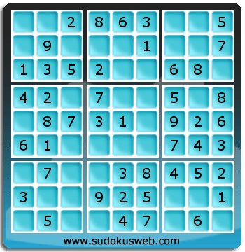 Sudoku von sehr einfacher höhe