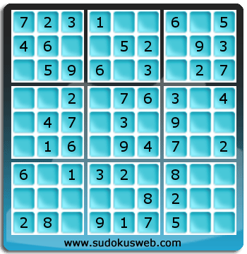 Nivel Muito Facil de Sudoku