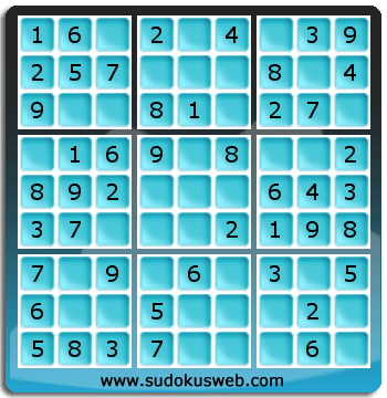 Sudoku de Niveau Très Facile