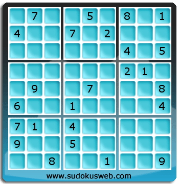 Sudoku von Fachmännischer höhe