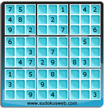 Sudoku de Niveau Moyen Sudoku de Niveau Moyen
