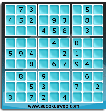 Sudoku von einfacher höhe