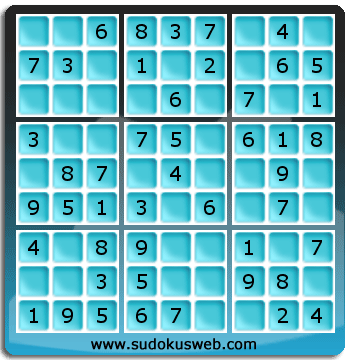 Sudoku de Niveau Très Facile