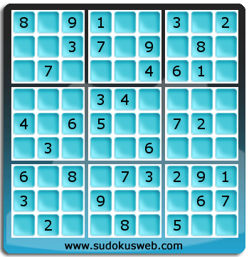 Sudoku de Niveau Facile Sudoku de Niveau Facile
