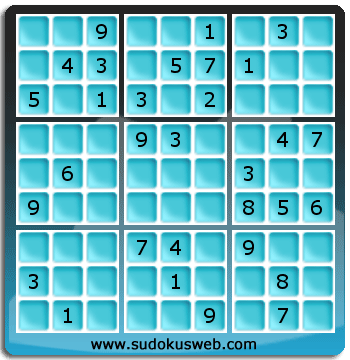 Sudoku de Niveau Moyen Sudoku de Niveau Moyen