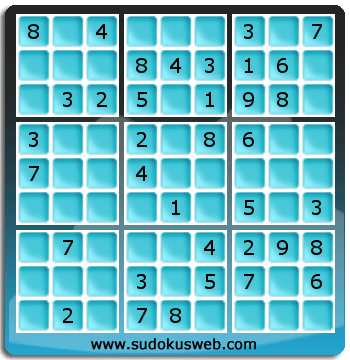 Nivel Facil de Sudoku Nivel Facil de Sudoku