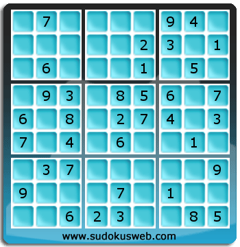 Nivel Facil de Sudoku Nivel Facil de Sudoku