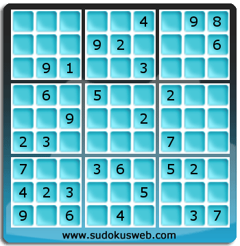 Sudoku de Niveau Moyen Sudoku de Niveau Moyen