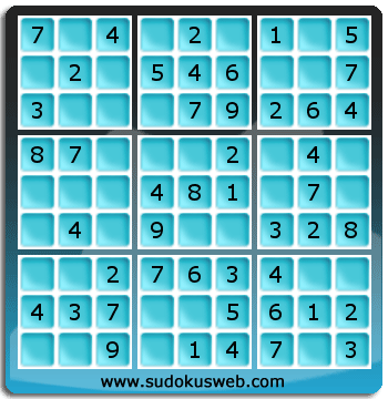 Sudoku von sehr einfacher höhe