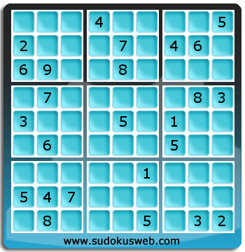 Sudoku von Fachmännischer höhe