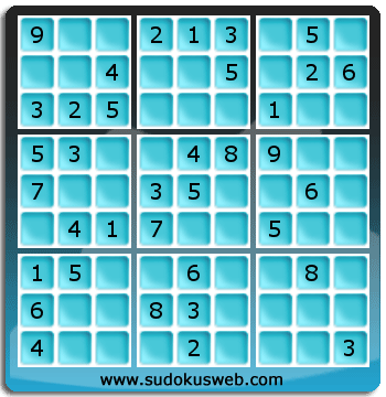 Sudoku von einfacher höhe