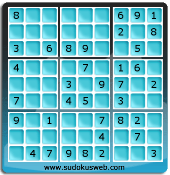 Sudoku de Nivel Fácil Sudoku de Nivel Fácil