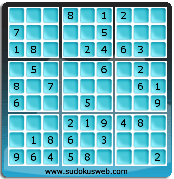 Sudoku de Niveau Facile