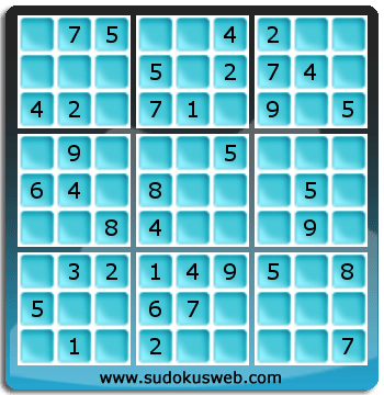 Nivel Facil de Sudoku