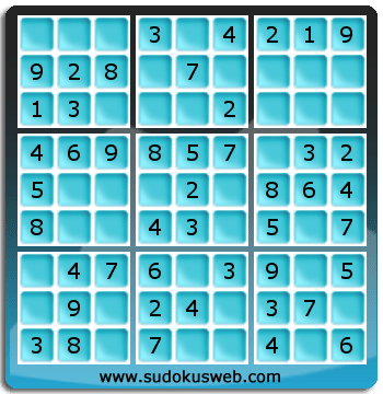 Sudoku de Nivell Molt Fàcil