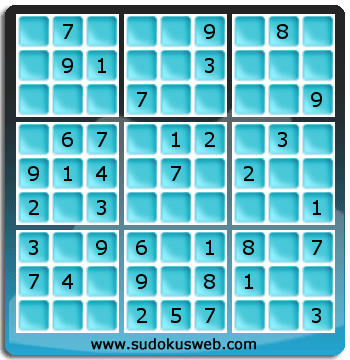 Sudoku von einfacher höhe