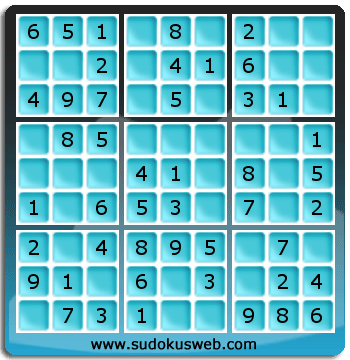 Sudoku de Nivel Muy Fácil