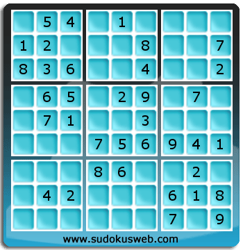 Nivel Facil de Sudoku