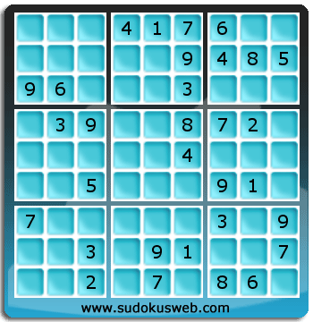 Sudoku von mittelmässiger höhe