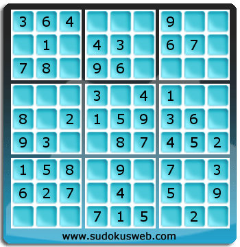 Nivel Muito Facil de Sudoku Nivel Muito Facil de Sudoku