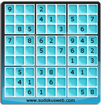 Nivel Facil de Sudoku Nivel Facil de Sudoku