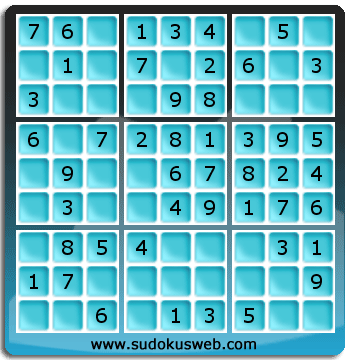 Sudoku von sehr einfacher höhe