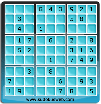 Sudoku von einfacher höhe