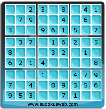 Nivel Muito Facil de Sudoku