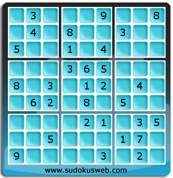 Sudoku von mittelmässiger höhe