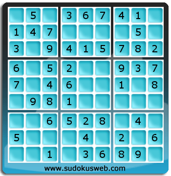 Sudoku de Nivell Molt Fàcil Sudoku de Nivell Molt Fàcil