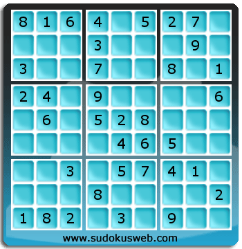 Sudoku von einfacher höhe