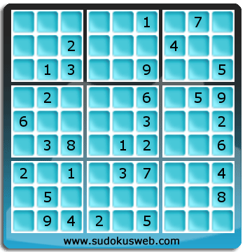 Sudoku von mittelmässiger höhe