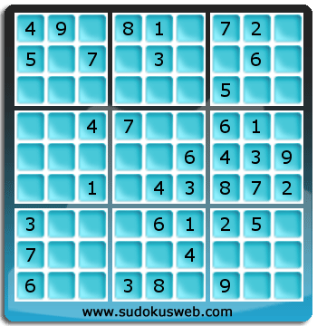 Sudoku de Nivell Fàcil Sudoku de Nivell Fàcil