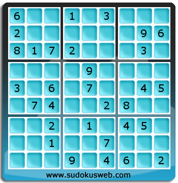 Sudoku von mittelmässiger höhe