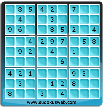 Sudoku de Niveau Facile Sudoku de Niveau Facile