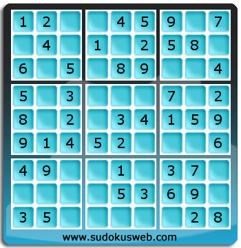 Sudoku de Nivel Muy Fácil