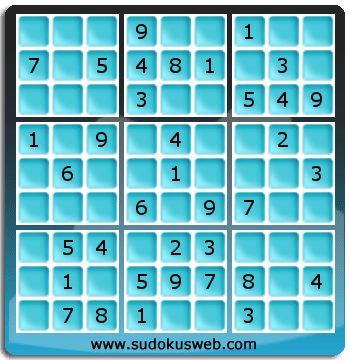 Sudoku von einfacher höhe