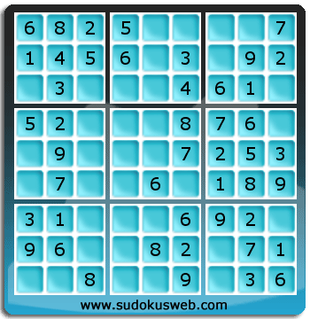 Nivel Muito Facil de Sudoku