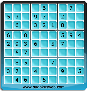 Sudoku von einfacher höhe