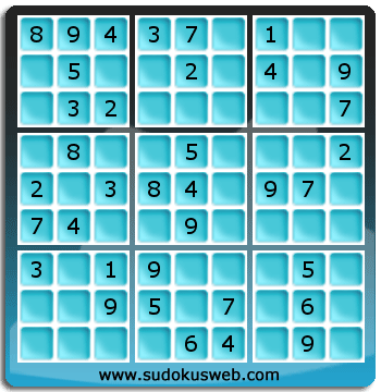 Sudoku von einfacher höhe