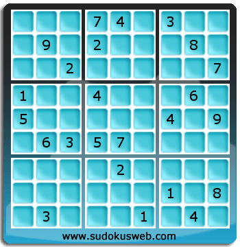 Sudoku von schwieriger höhe