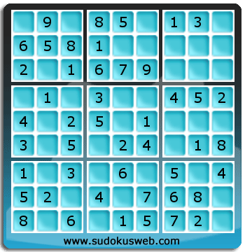 Sudoku de Nivel Muy Fácil