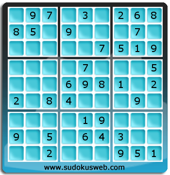 Sudoku von einfacher höhe