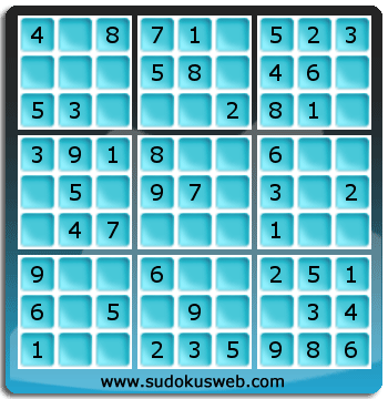 Nivel Muito Facil de Sudoku