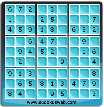 Sudoku de Nivel Muy Fácil Sudoku de Nivel Muy Fácil