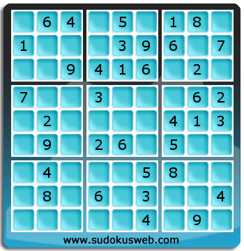 Sudoku von einfacher höhe