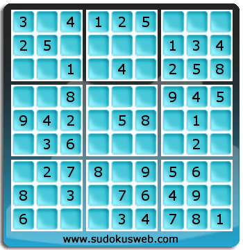 Nivel Muito Facil de Sudoku