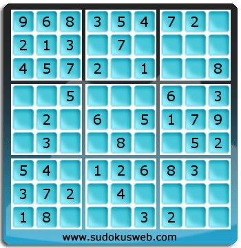 Sudoku de Niveau Très Facile Sudoku de Niveau Très Facile