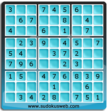 Very Easy Level Sudoku