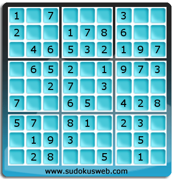 Sudoku de Nivel Muy Fácil